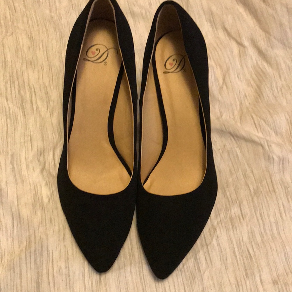 Black heels
